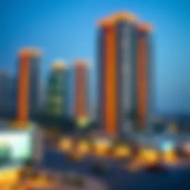 Al Barsha Residential and Commercial Areas Map highlighting Al Barsha's residential and commercial areas