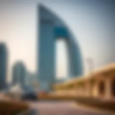 Strategic location of Al Khail Gate within Dubai