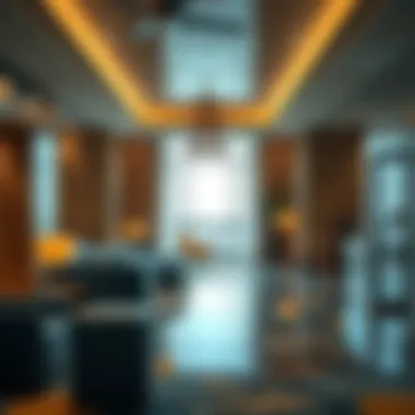 Interior shot showcasing the amenities of Al Wasl Tower