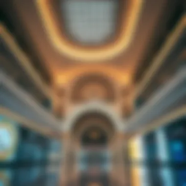 A stunning view of Al Zahia Mall's architectural facade