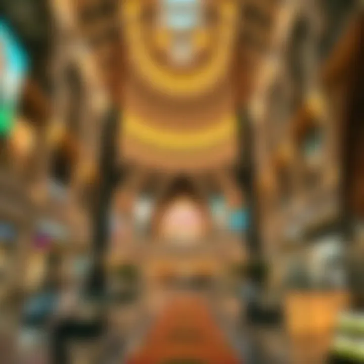 Architectural Marvel of Al Zahra Mall Stunning architectural view of Al Zahra Mall