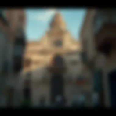 Historical architecture along Alfalah Street reflecting Dubai's rich heritage