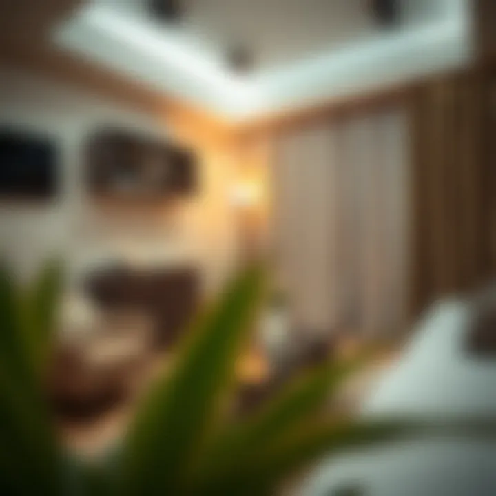 Amenities in Al Barsha Rental Room Visual of amenities available in a rental room in Al Barsha