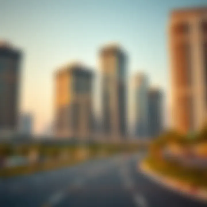 Modern Infrastructure Development Modern infrastructure development projects on Amer Sheikh Zayed Road
