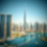 Stunning skyline view of Business Bay