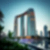 Modern architectural design of Anya Emaar