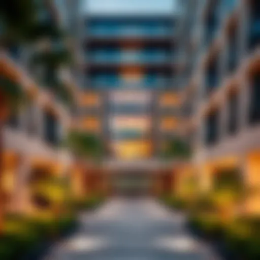 Stunning Exterior Architecture of Ascott Park Place Luxurious exterior of Ascott Park Place showcasing modern architecture