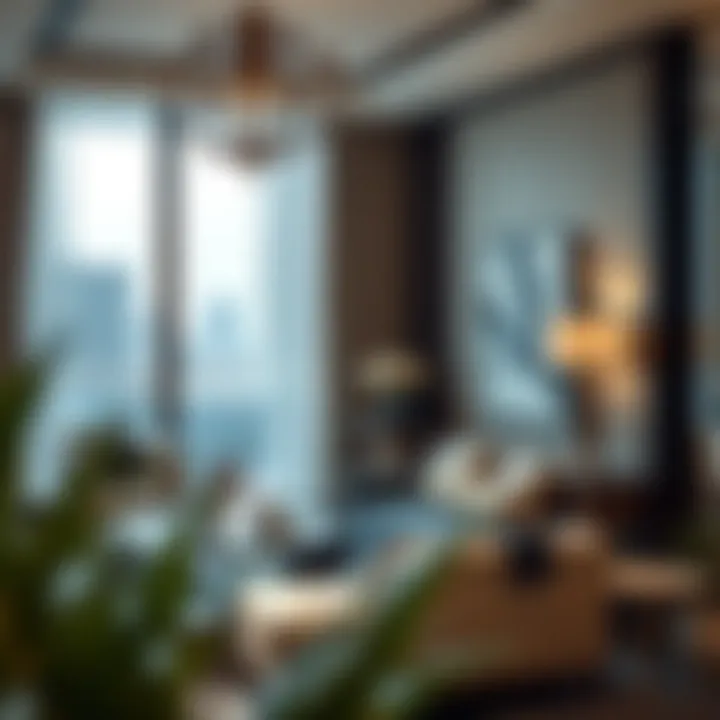 Interior view of a stylish living space in Ascott Park Place