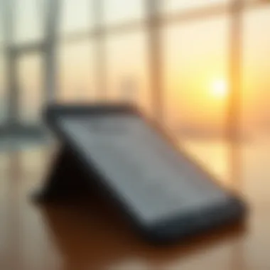 A well-organized travel checklist on a digital device