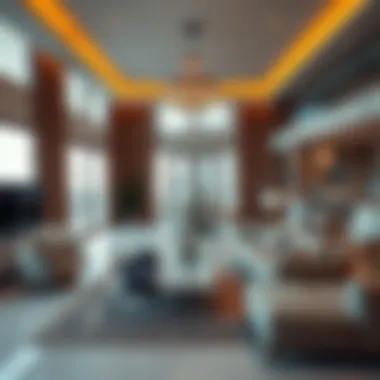 Luxurious Living Space at Barcelo Residence Luxurious interior of a living space in Barcelo Residence