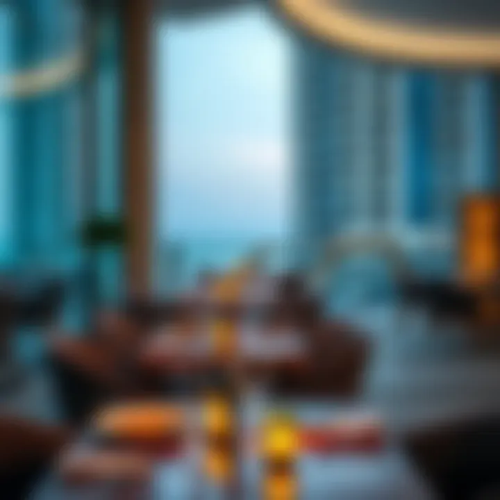 Luxurious beachfront dining experience at The Beach