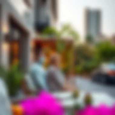 Vibrant lifestyle scenes depicting residents enjoying the Bloom Living environment