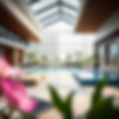 Luxurious amenities offering leisure and comfort for residents