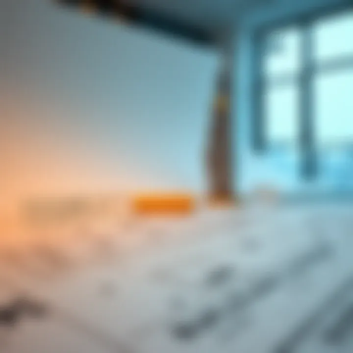 Architectural blueprint of Burj Binghatti illustrating design innovations