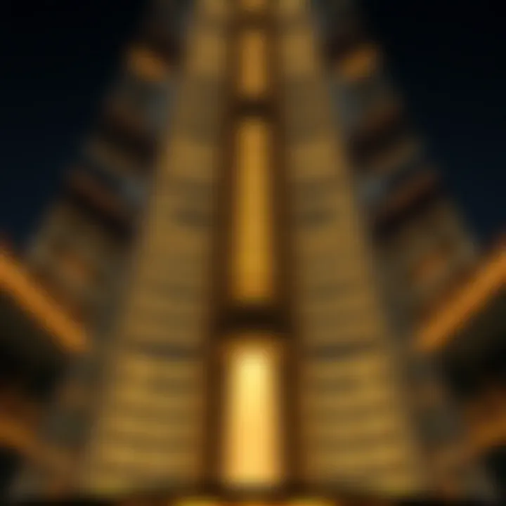 The intricate design elements of Burj Khalifa