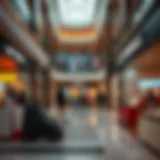 Retail promotions display at Capital Mall