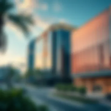 Strategic Location Benefits of Cayan Business Center Prime location advantages of Cayan Business Center