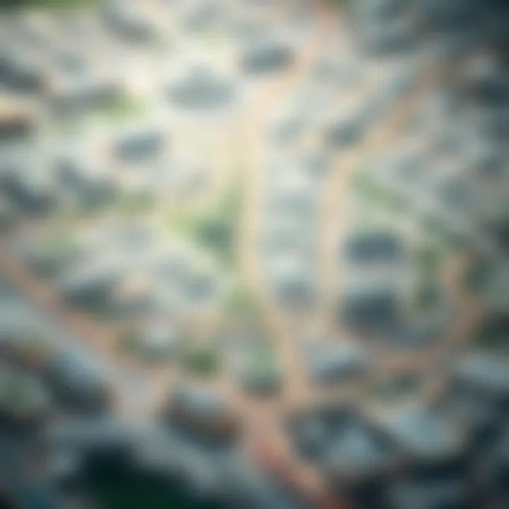 Neighborhood Map of النوف Map highlighting the key areas within النوف