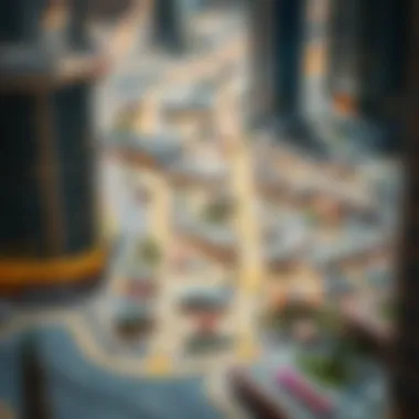 Exploring Dubai's Diverse Neighborhoods Map of Dubai showcasing various neighborhoods and their features