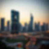 Modern Dubai skyline showcasing Danube Properties