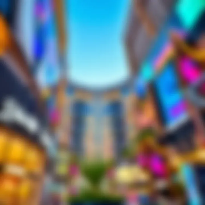 Dubai Mall showcasing its modern design and vibrant atmosphere