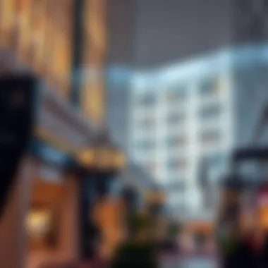 Stunning architectural view of Dubai Hill Mall