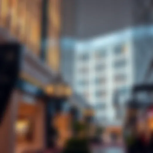 Stunning architectural view of Dubai Hill Mall