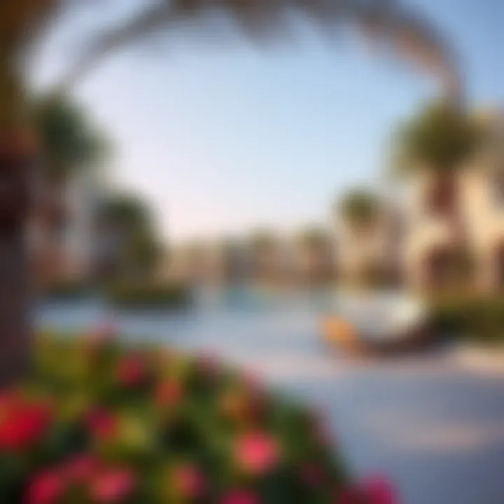 Beautiful outdoor spaces and parks within Dubai Vista Estate