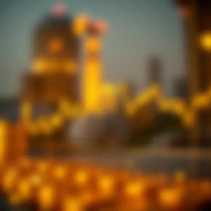 Economic Indicators and Gold Prices A graph illustrating the relationship between economic indicators and gold prices