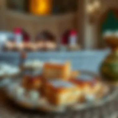 Traditional sweets showcasing Emirati culture during Eid celebrations