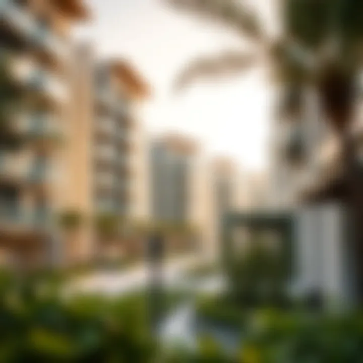 Modern residential community developed by Emaar