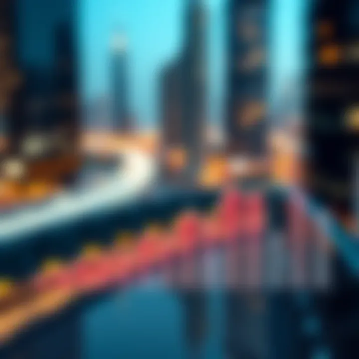 Growth Trends in Dubai Real Estate Market trends graph illustrating the growth of Dubai's real estate market.