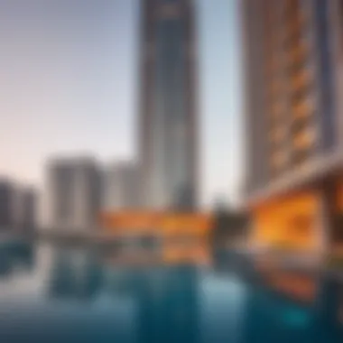 Stunning view of the Amir Building showcasing its modern architecture