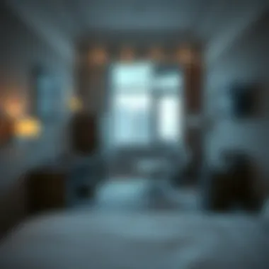 Budget-friendly hotel room interior in Deira