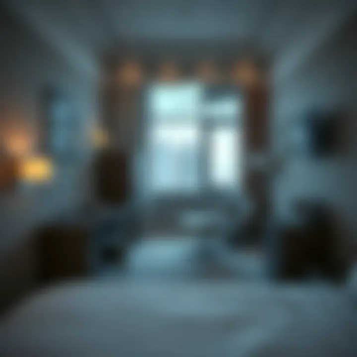 Budget-friendly hotel room interior in Deira