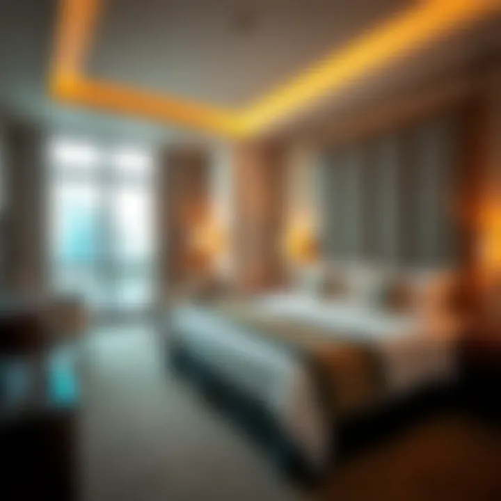 Cozy hotel room showcasing budget-friendly comfort