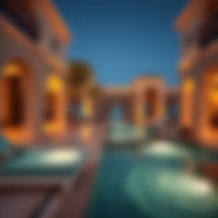 Luxurious amenities offered at Al Habtoor Villas