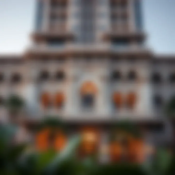 Architectural Elegance of Al Mamoura Building Exterior view showcasing the architectural elegance of Al Mamoura Building