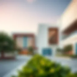 Stunning exterior view of فندق الراحة showcasing modern architecture