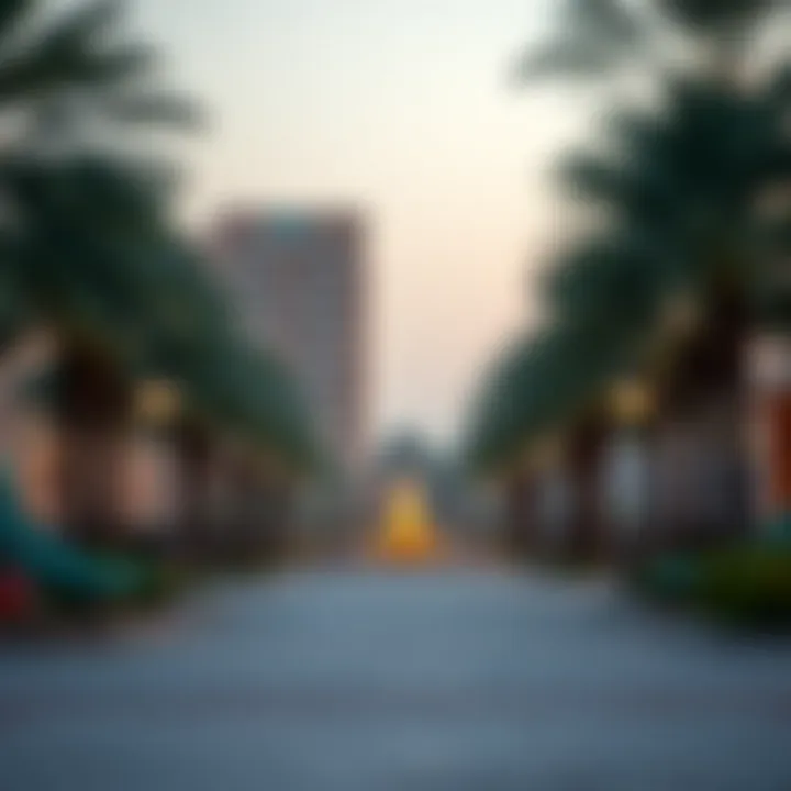 Community park in Al Shuaiba highlighting recreational spaces