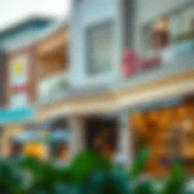 Shopping and Dining in Al Tawar 3 Modern shopping and dining establishments in Al Tawar 3