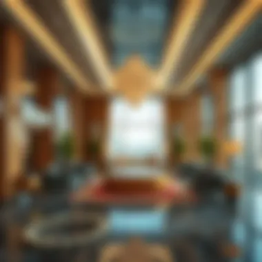 Interior Amenities of Al Thuriah Tower Interior amenities of Al Thuriah Tower