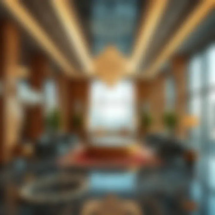 Interior Amenities of Al Thuriah Tower Interior amenities of Al Thuriah Tower