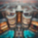 Architectural Elegance of المعيصم مول Aerial view of المعيصم مول showcasing its architectural elegance