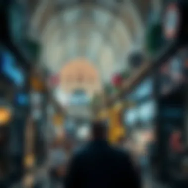 Vibrant Shopping Atmosphere in المعيصم مول Interior of المعيصم مول displaying a vibrant shopping atmosphere