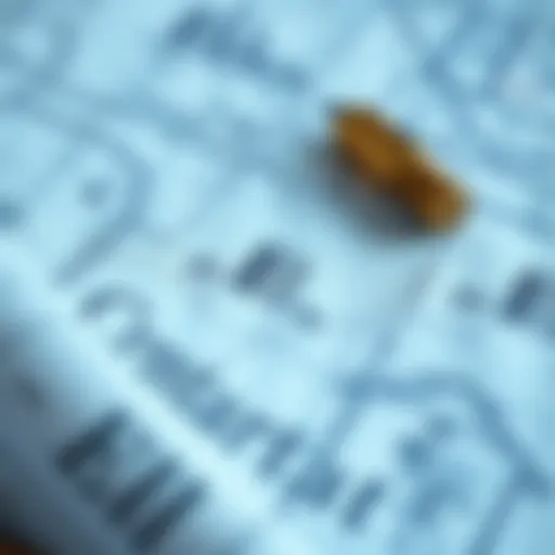 Architectural blueprint symbolizing real estate contracts