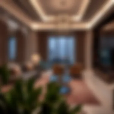 Luxurious interiors of an apartment in Azco JVC