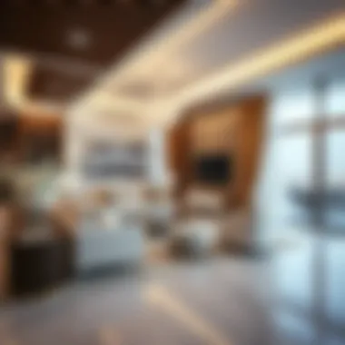 Luxury Interior Design of Azizi Mirage Interior design showcasing luxury apartments in Azizi Mirage