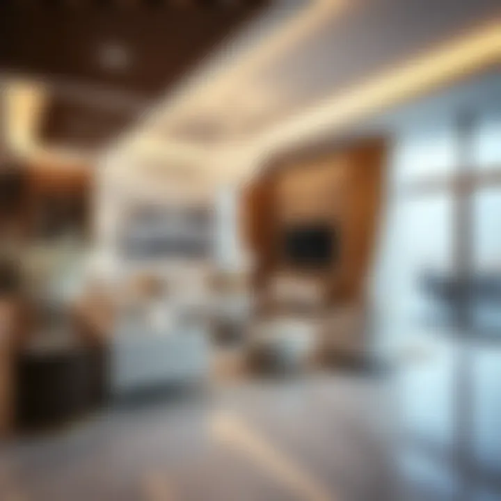 Luxury Interior Design of Azizi Mirage Interior design showcasing luxury apartments in Azizi Mirage