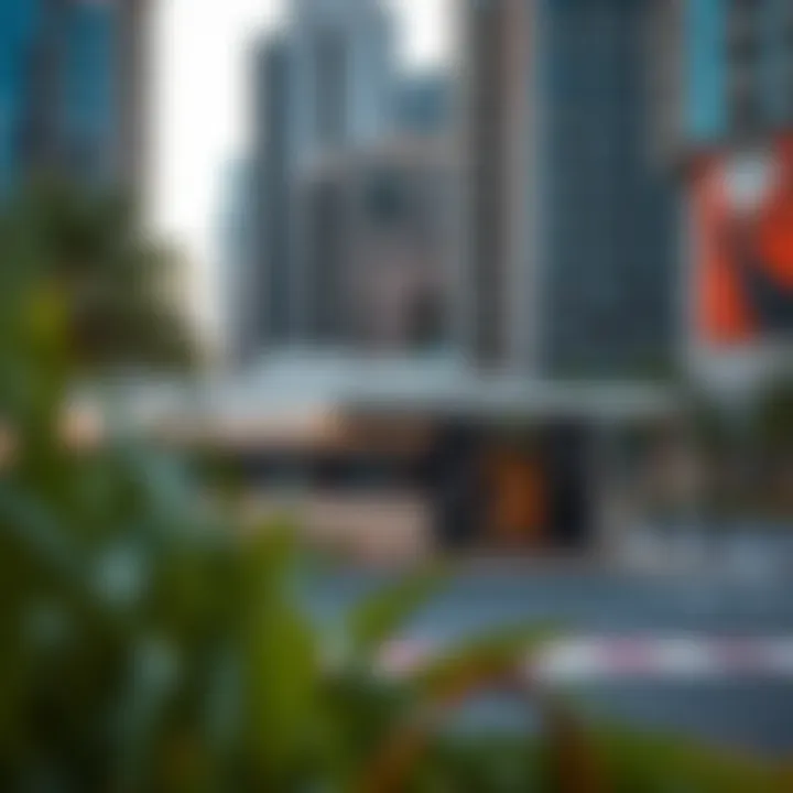 Surrounding urban landscape of برجمان Metro Station with nearby amenities